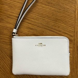 Authentic White Coach Wristlet